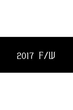2017 F/W catalogue