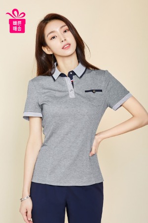 306 고탄력 신축성 +  기능성 원단으로 착용감 편안한 그레이 티셔츠세트